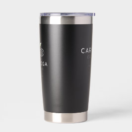 Cary Yoga Collective - Sleek Black Travel Mug Thermobecher