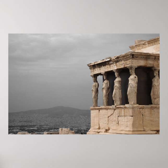 Caryatid Porch Poster (Vorne)