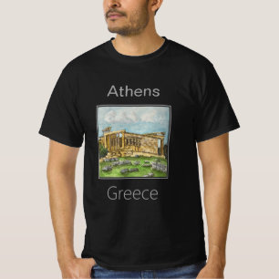 Caryatids of the Erechtheion, Acropolis, Griechenl T-Shirt