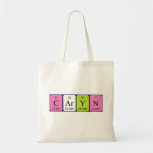 Caryn Periodic Table name tobag Tragetasche
