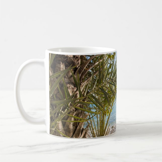 Cas Abao - Tropical Beach Escape #3 #ocean #wall Kaffeetasse (Links)
