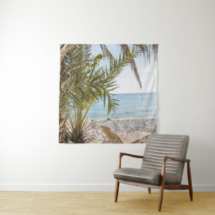 Cas Abao - Tropical Beach Escape #3 #ocean #wall Wandteppich