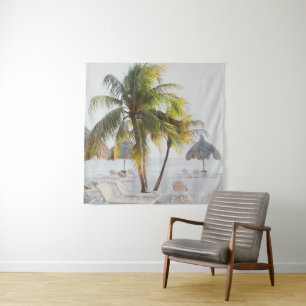 Cas Abao - Tropical Beach Escape #4 #ocean #wall Wandteppich