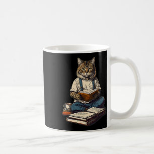 Cas Reading a Book Graphic Ca Kien Lovers Kaffeetasse
