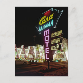 Casa Bahama Motel in Wildwood, New Jersey, 1960er Postkarte