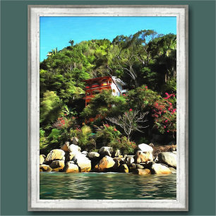Casa Bahia Bonita 0759 Art Print Poster
