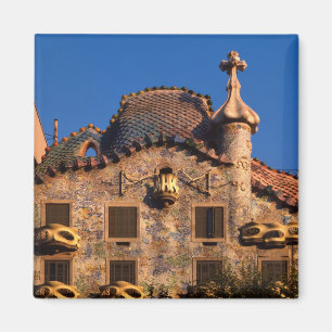 Casa Batilo, Gaudi Architecture, Barcelona, Magnet