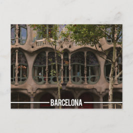 Casa Batllo - Antoni Gaudi, Barcelona Postkarte