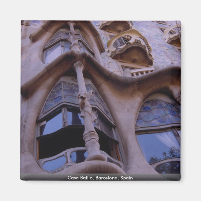 Casa Batllo, Barcelona, Spanien Magnet (Vorne)