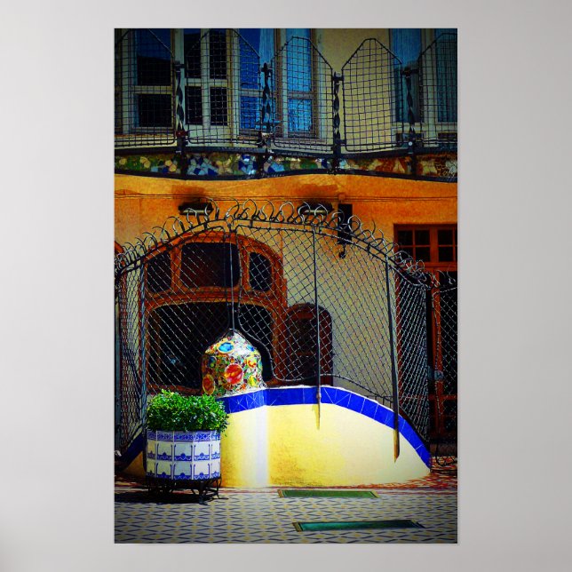 Casa Batllo Barcelona Spanien Poster (Vorne)