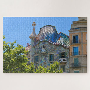 Casa Batllo, Barcelona, Spanien Puzzle