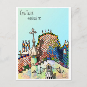 Casa Batlló Postkarte