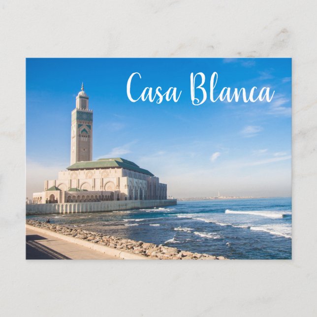 Casa Blanca Postkarte (Vorderseite)