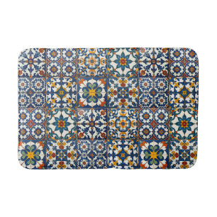Casa Colorida Azulejo Badematte