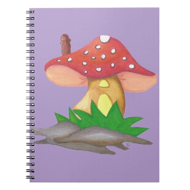 Casa de Cogumelo Notizblock (Vorderseite)