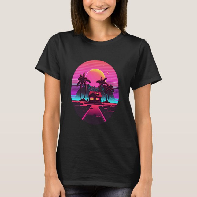 Casa De Kami House & Flamingo T-Shirt (Vorderseite)