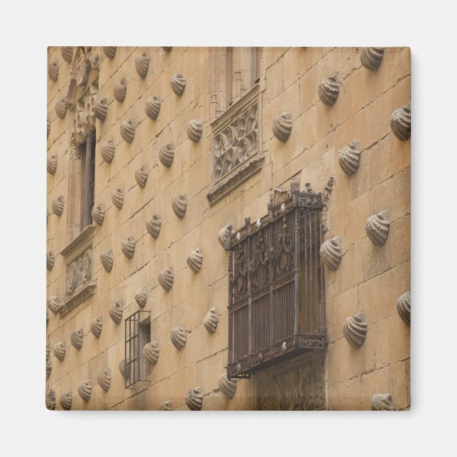 Casa de las Conchas, Haus der Muscheln Magnet (Vorne)