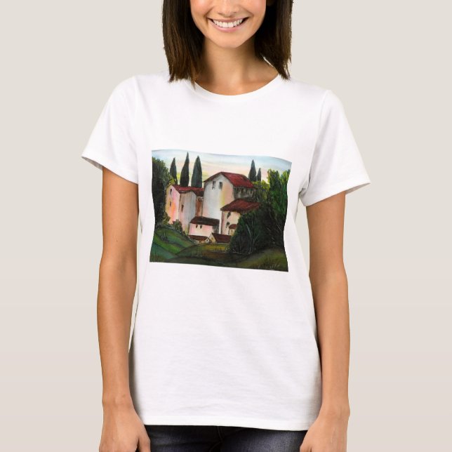 Casa de Pueblo Dibujo Florenz T-Shirt (Vorderseite)