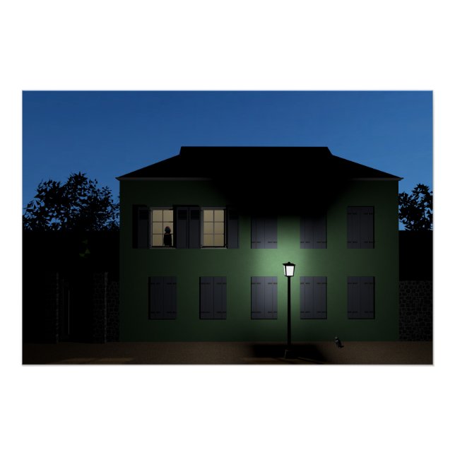 Casa en el campo poster (Vorderseite)