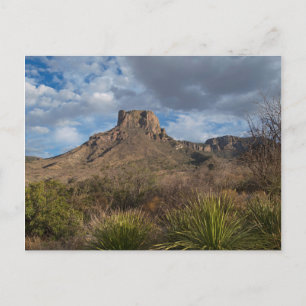 Casa Grande Peak, Chisos Basin, Big Bend Postkarte