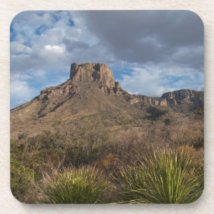 Casa Grande Peak, Chisos-Becken, Big Bend Getränkeuntersetzer