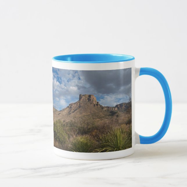 Casa Grande Peak, Chisos-Becken, Big Bend Tasse (Rechts)