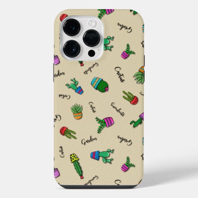 Casa Linha Cactus iPhone Hülle (Rückseite)