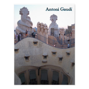 Casa Milà Barcelona Antoni Gaudí Fotodruck