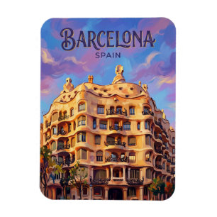 Casa Milà (La Pedrera) Spanien Magnet