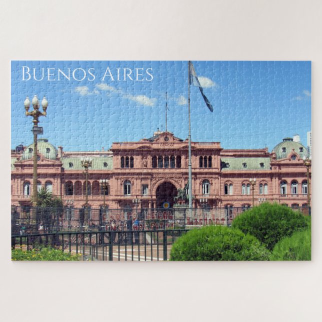 Casa rosada buenos aires puzzle (Horizontal)