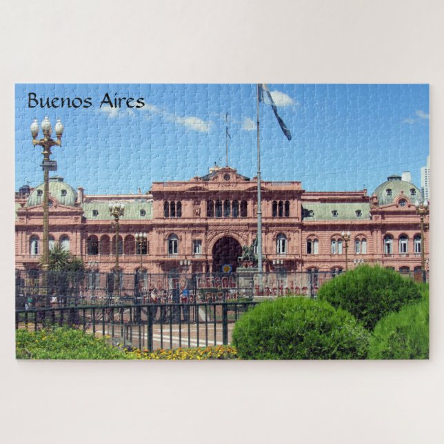 Casa Rosada Puzzle (Horizontal)