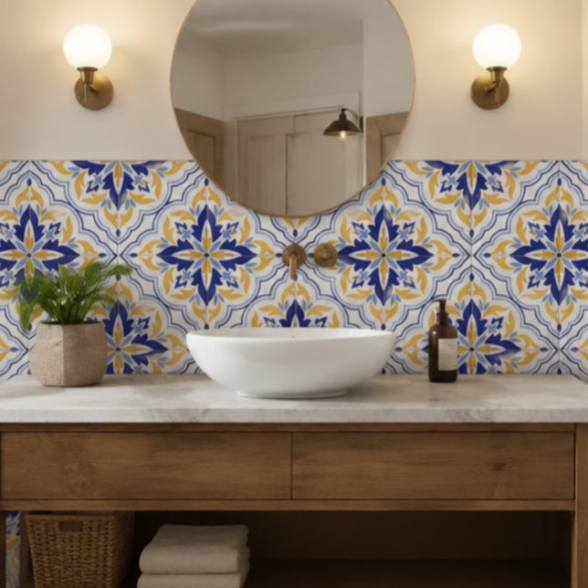 Casa Valencia Amber Medallion Mediterranean  Fliese (Von Creator hochgeladen)