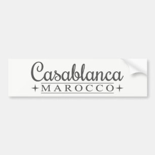 Casablanca Autoaufkleber