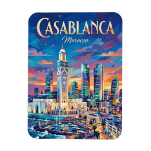 Casablanca Finance City Marokko Magnet
