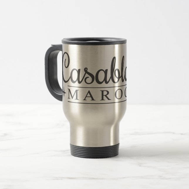 Casablanca individuelle Name Tasse (Vorderseite Links)