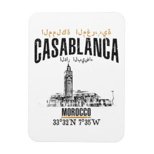 Casablanca Magnet