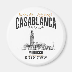 Casablanca Magnet