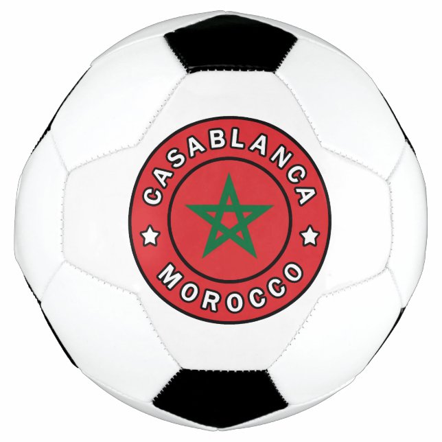 Casablanca Marokko Fußball (Vorderseite)