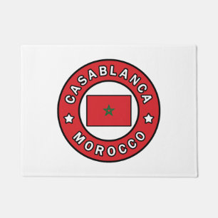 Casablanca Marokko Fußmatte
