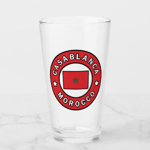 Casablanca Marokko Glas