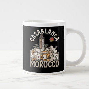 Casablanca Marokko Jumbo-Tasse