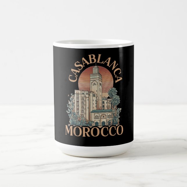 Casablanca Marokko Kaffeetasse (Mittel)