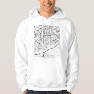 Casablanca Marokko Karte Hoodie