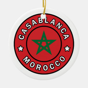 Casablanca Marokko Keramik Ornament