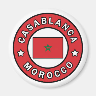 Casablanca Marokko Magnet