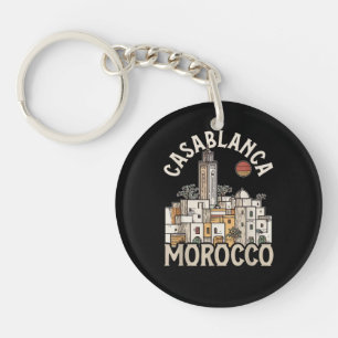 Casablanca Marokko Schlüsselanhänger