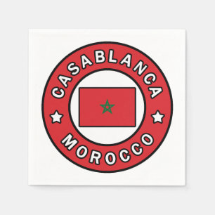Casablanca Marokko Serviette