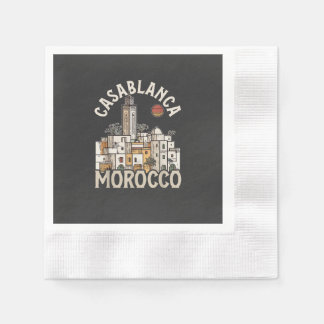Casablanca Marokko Serviette