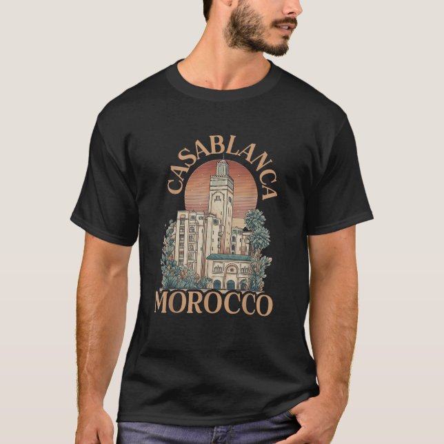 Casablanca Marokko T-Shirt (Vorderseite)