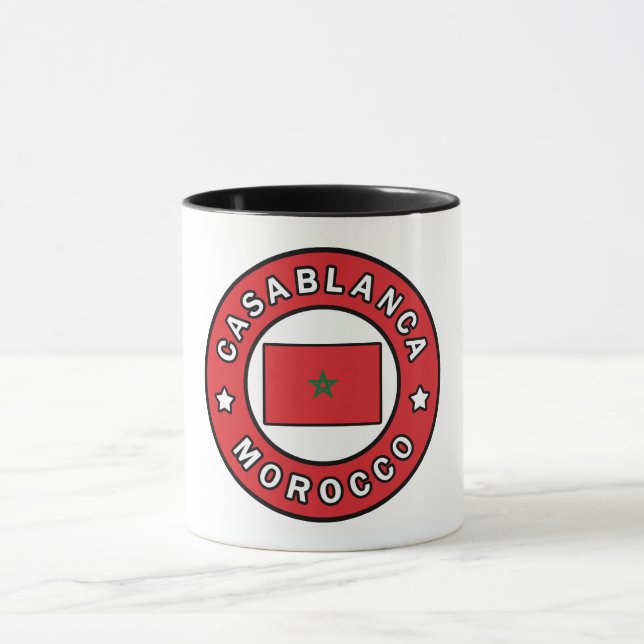 Casablanca Marokko Tasse (Zentrum)